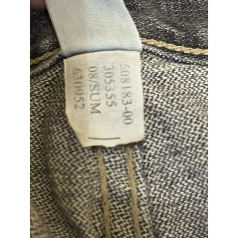 Vintage Banana Republic Relaxed Fit Jeans Mens 34x32 Gray 100% Cotton READ